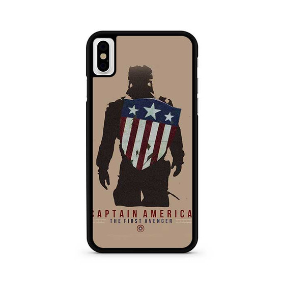 Captain America The First Avenger iPhone X / XS | iPhone XS Max Case Captain America The First Avenger iPhone X / XS | iPhone XS Max Case