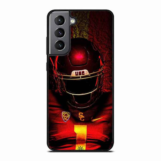 USC Trojan Red Fire Samsung Galaxy S21 Case