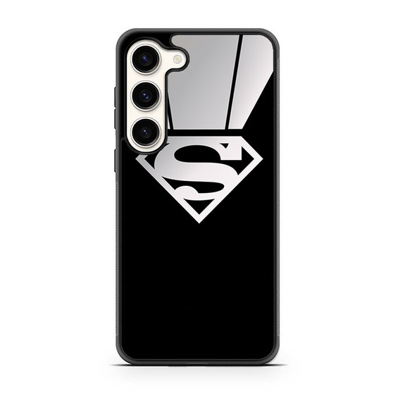 Black Superman Samsung Galaxy S23 Case