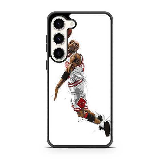 Michael Jordan Slam Dunk Samsung Galaxy S23 Case