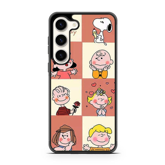 Snoopy All Characters Samsung Galaxy S23 Case