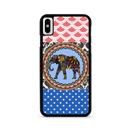 elephant aztec floral art iPhone X / XS | iPhone XS Max Case elephant aztec floral art iPhone X / XS | iPhone XS Max Case