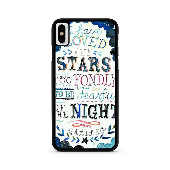 Galileo Quotes iPhone X / XS | iPhone XS Max Case Galileo Quotes iPhone X / XS | iPhone XS Max Case