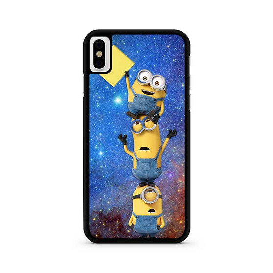 Minions Handing Note Nebula iPhone X / XS | iPhone XS Max Case Minions Handing Note Nebula iPhone X / XS | iPhone XS Max Case