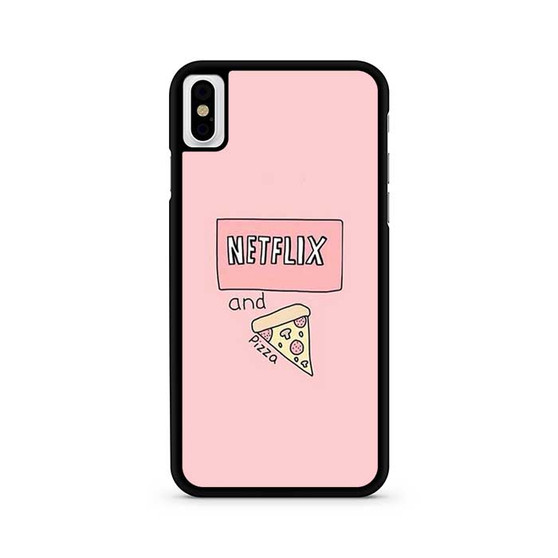 Netflix and Pizza iPhone X / XS | iPhone XS Max Case Netflix and Pizza iPhone X / XS | iPhone XS Max Case