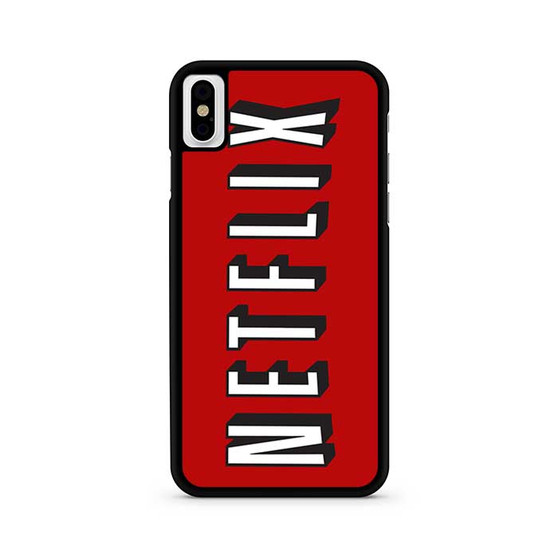 netflix logo iPhone X / XS | iPhone XS Max Case netflix logo iPhone X / XS | iPhone XS Max Case