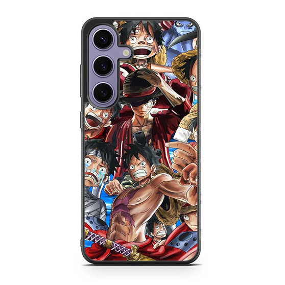 One Piece Luffy Collages 2 Samsung Galaxy S25 Series Case
