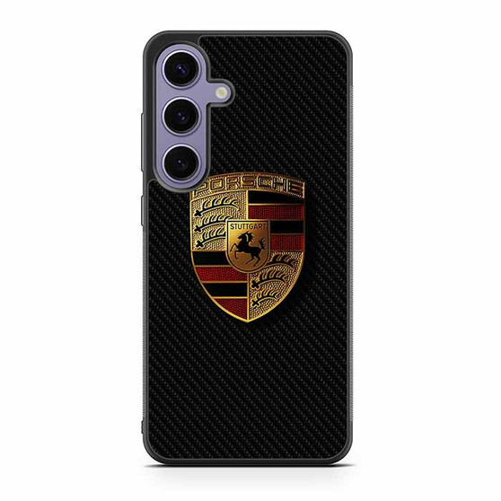 Porsche carbon style Samsung Galaxy S25 Series Case