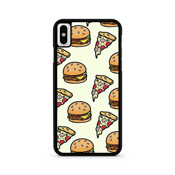 Pizza And Humbergers Collages iPhone X / XS | iPhone XS Max Case