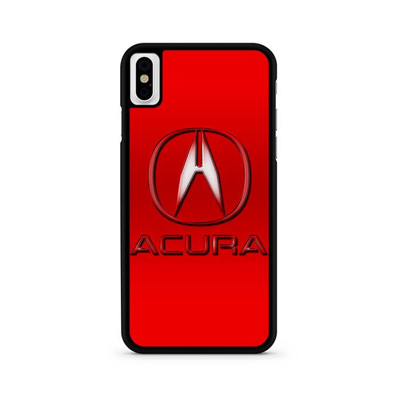 Red Acura Logo iPhone X / XS | iPhone XS Max Case Red Acura Logo iPhone X / XS | iPhone XS Max Case
