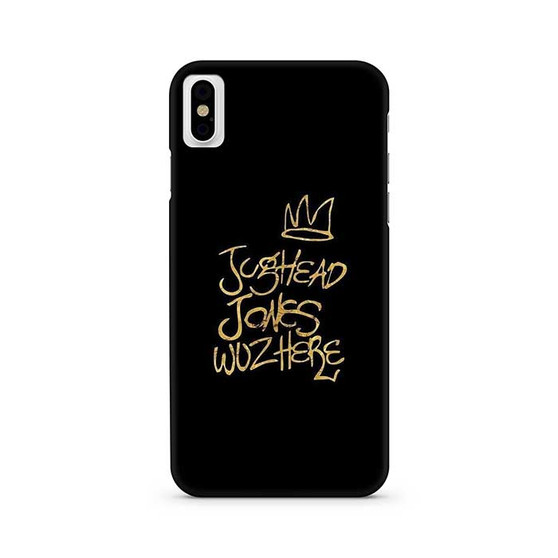 Riverdale Jughead Jones wuz here iPhone X / XS | iPhone XS Max Case Riverdale Jughead Jones wuz here iPhone X / XS | iPhone XS Max Case