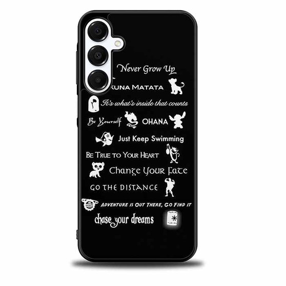All Disney QUOTES Samsung Galaxy A16 5G Case