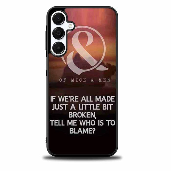 Of Mice & Men Lyrics 9 Samsung Galaxy A16 5G Case