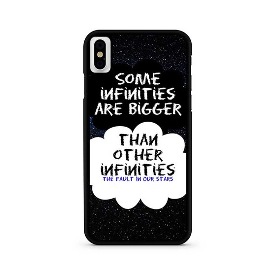 Some Infinitiees Quotes 1 iPhone X / XS | iPhone XS Max Case Some Infinitiees Quotes 1 iPhone X / XS | iPhone XS Max Case