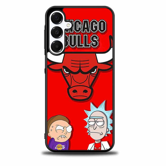 Bulls X Rick n Morty Samsung Galaxy A16 5G Case