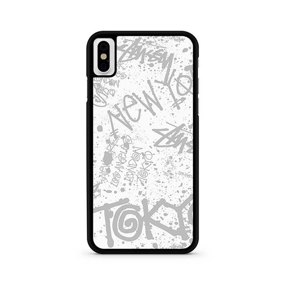 Stussy Cities Of The World Art iPhone X / XS | iPhone XS Max Case