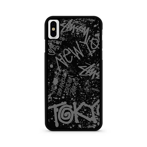 Stussy Cities Of The World iPhone X / XS | iPhone XS Max Case