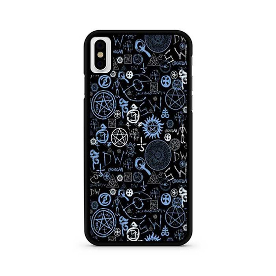 supernatural logo collage iPhone X / XS | iPhone XS Max Case supernatural logo collage iPhone X / XS | iPhone XS Max Case
