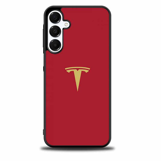 Tesla gold red Samsung Galaxy A16 5G Case