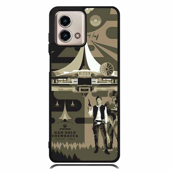 star wars Han Solo Art Motorola Moto G Stylus Case