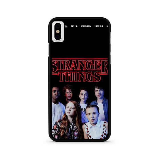 Stranger Things All Cast 1 iPhone X / XS | iPhone XS Max Case