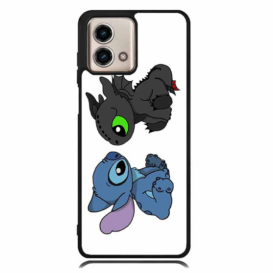 Stitch And Toothless Cute Motorola Moto G Stylus Case