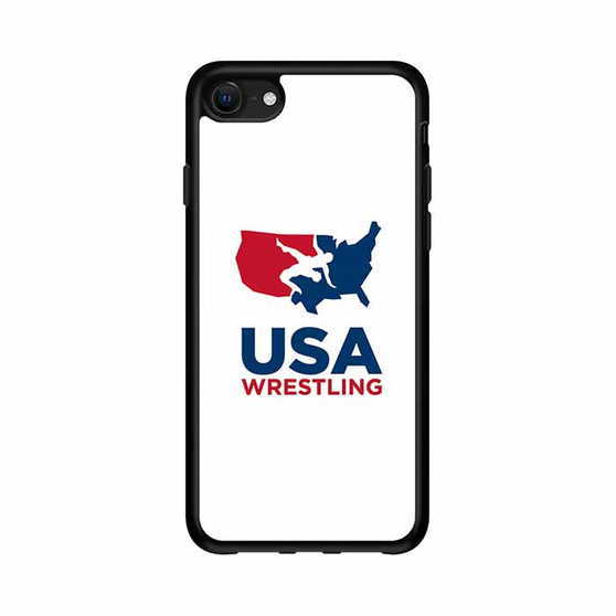 Usa Wrestling League Logo iPhone 16e Case