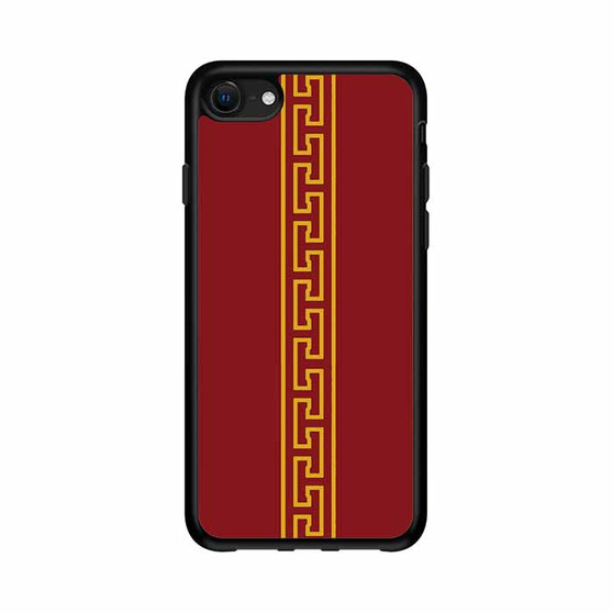 USC Trojans red pattern iPhone 16e Case
