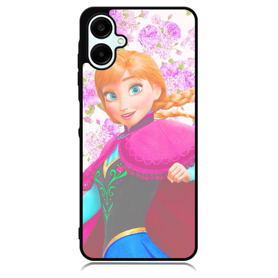 Anna Frozen Pink Floral Samsung Galaxy A06 Case