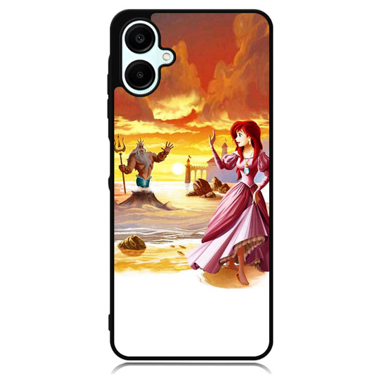 Ariel the Little Mermaid & King of Sea Samsung Galaxy A06 Case