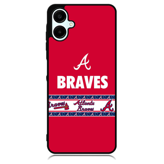 Atlanta Braves Label Samsung Galaxy A06 Case