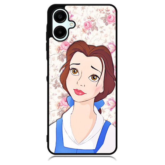 Belle beauty and the beast floral Samsung Galaxy A06 Case