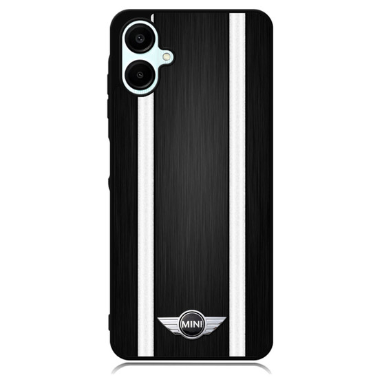 Mini Cooper Black Polished Samsung Galaxy A06 Case