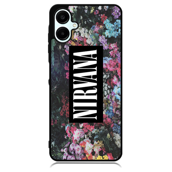 nirvana floral vintage Samsung Galaxy A06 Case