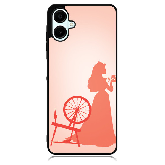 Sleeping Beauty Aurora in Bed Samsung Galaxy A06 Case