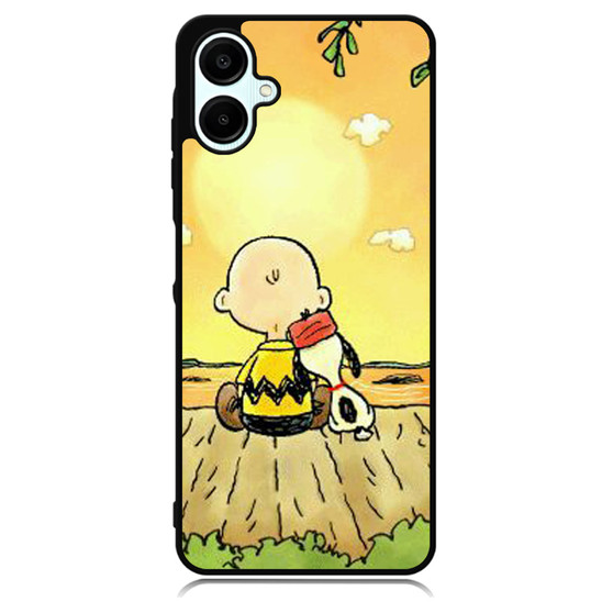 Snopy in Sun Down Samsung Galaxy A06 Case
