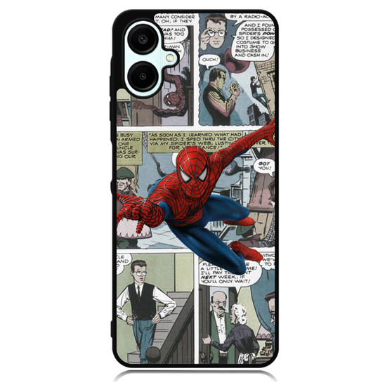 Spiderman Marvel Comic Cover Samsung Galaxy A06 Case