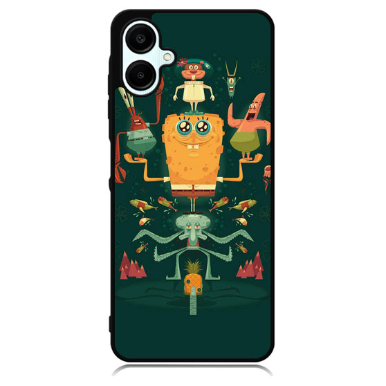 Spongebob Pixel Arts Samsung Galaxy A06 Case