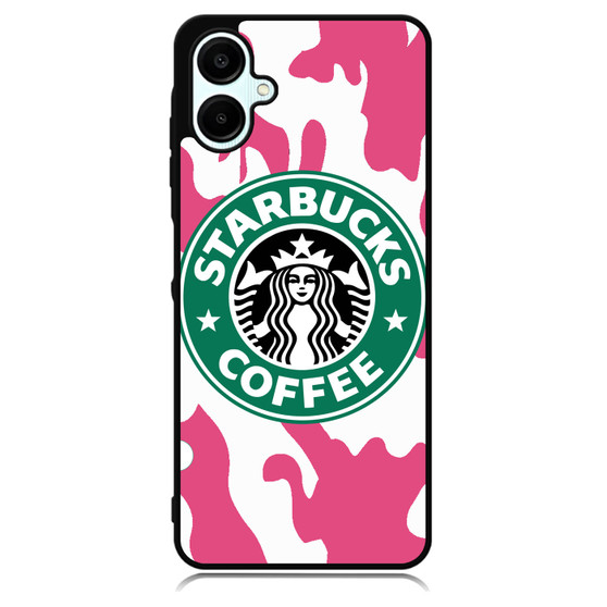 Starbucks Pink Camo Samsung Galaxy A06 Case