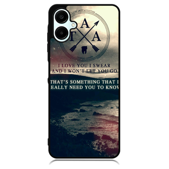 The Amity Affliction Quotes Samsung Galaxy A06 Case