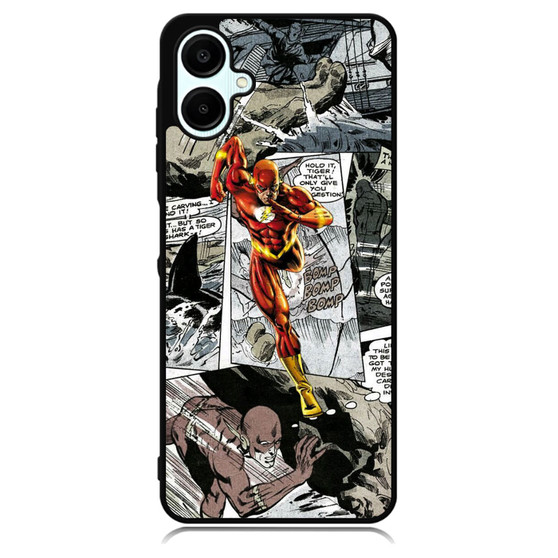 The Flash in Comic Samsung Galaxy A06 Case