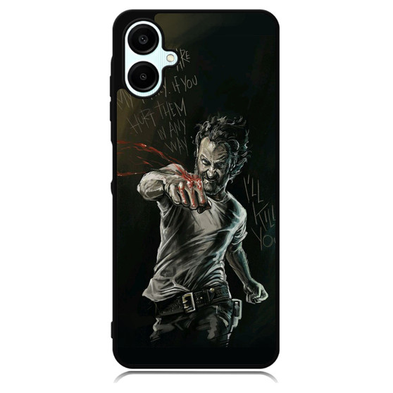 The Walking Dead Rick Quotes Samsung Galaxy A06 Case