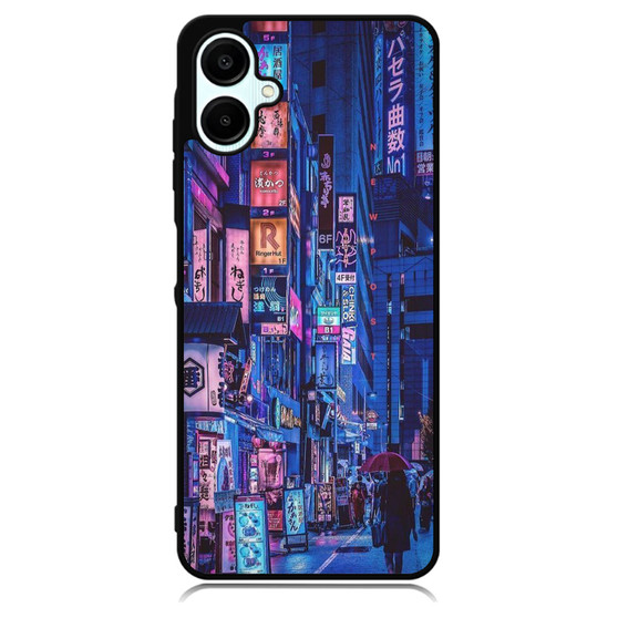 Tokyo City at Night Samsung Galaxy A06 Case