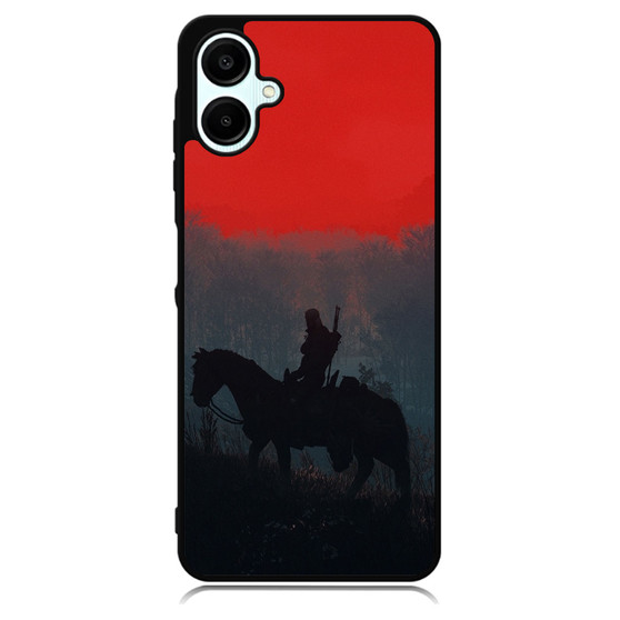 The Witcher Geralt Riding a Horse Samsung Galaxy A06 Case
