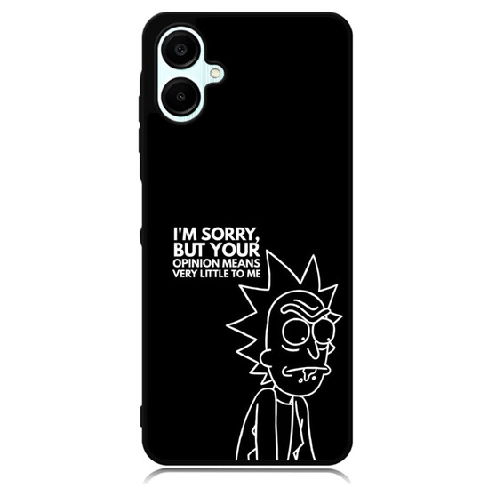 Rick and Morty Sarcasm Samsung Galaxy A06 Case