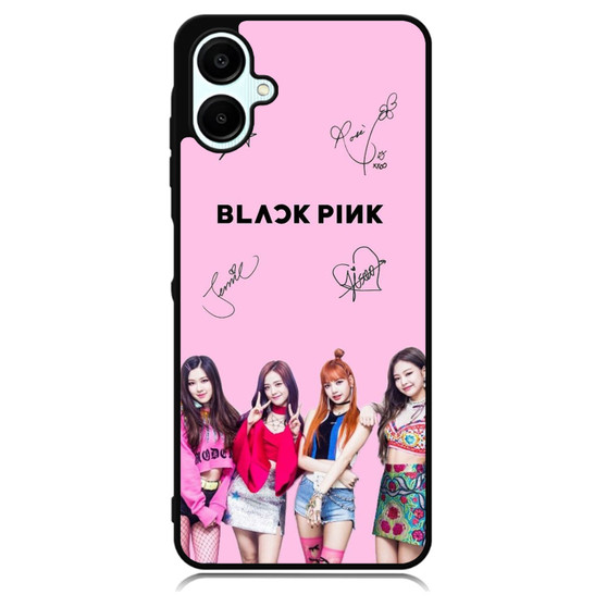 Black Pink Signature 1 Samsung Galaxy A06 Case