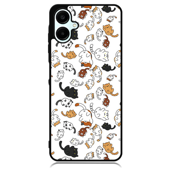 Cats cute collage Samsung Galaxy A06 Case