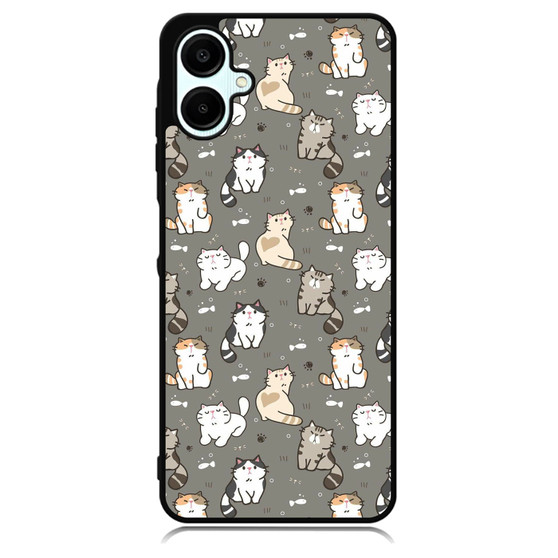 Cute Cats Collages Samsung Galaxy A06 Case