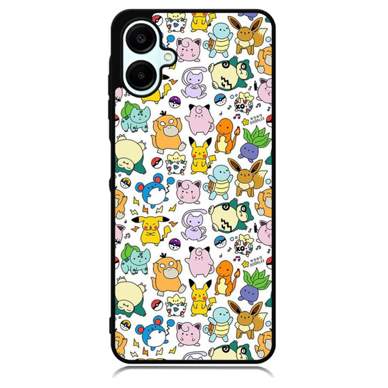 Pokemon Cute Collage Samsung Galaxy A06 Case