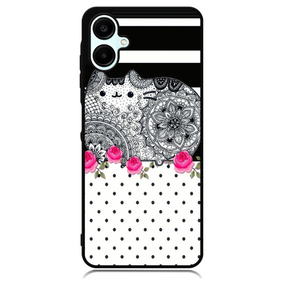 Pusheen Mandala Samsung Galaxy A06 Case